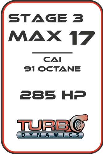 TD MAX 17 CAI Stage 3 285 hp, ohjelma